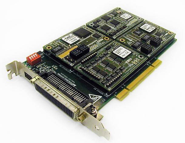 MIL-STD-1553 test and simulation board for the PCI bus