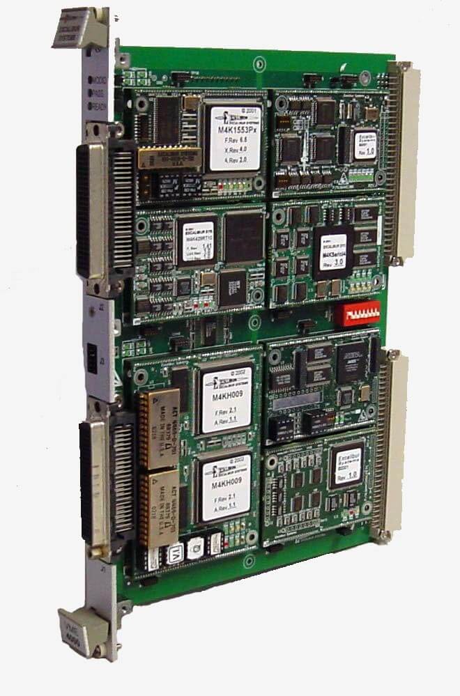 Test and simulation board for VME and VXI host computers